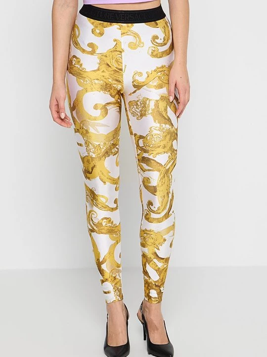 Foto van product Legging Versace Jeans Couture goudkleurig