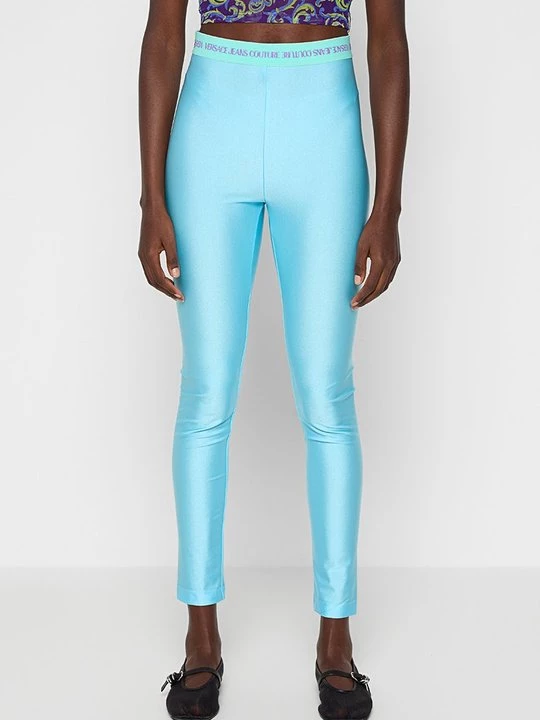 Foto van product Legging Versace Jeans Couture lichtblauw