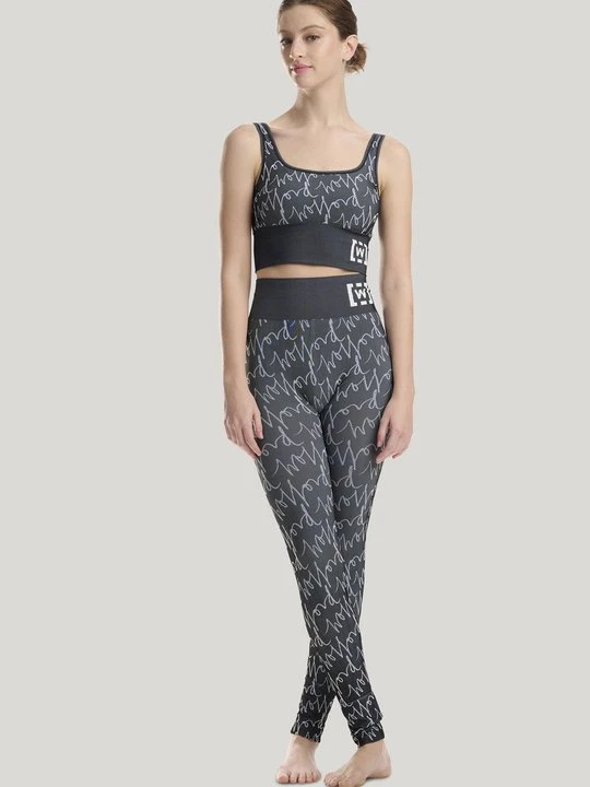Foto van product Legging Wolford gemêleerd zwart