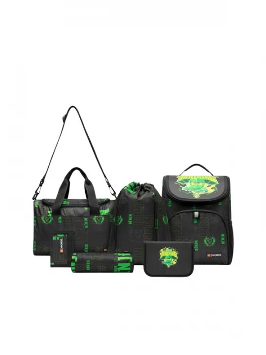 Foto van product LEGO® Bags Tas ' Core ' groen LEGO Bags