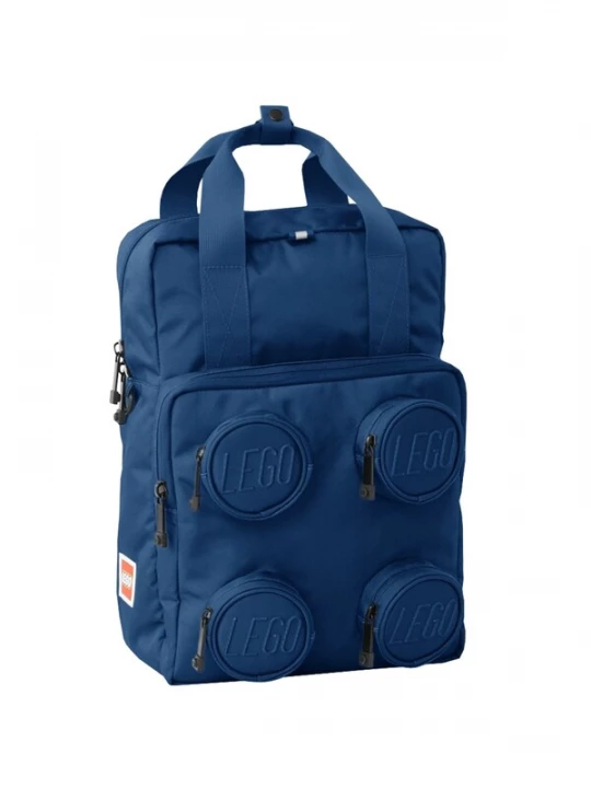 Foto van product LEGO Rugzak 'Brick' donkerblauw