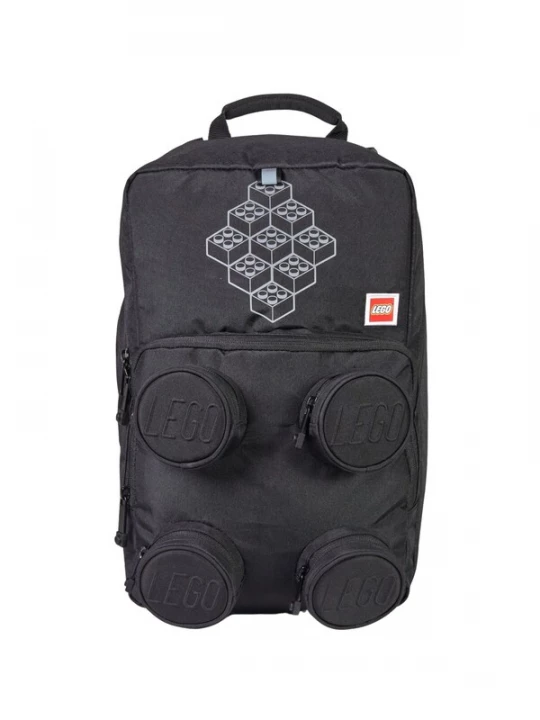 Foto van product LEGO Rugzak 'LEGO Bricks Petersen School Backpack' zwart