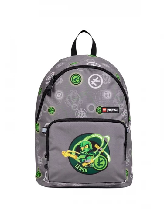 Foto van product LEGO Rugzak 'Ninjago Basic' grijs