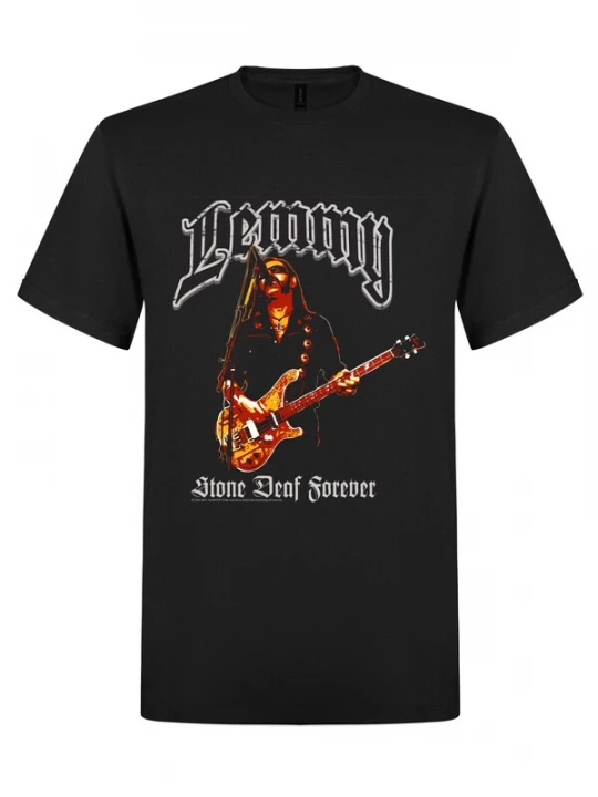 Foto van product Lemmy Kilmister Shirt 'Lemmy Kilmister - Iron Cross T-Shirt' zwart