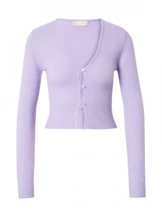 Foto van product LENI KLUM x ABOUT YOU Gebreid vest 'Ashley' lichtlila