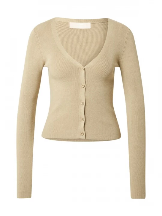 Foto van product LENI KLUM x ABOUT YOU Gebreid vest 'Vicky' mintgroen