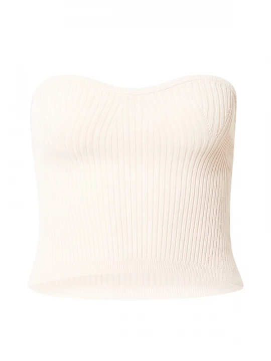 Foto van product LENI KLUM x ABOUT YOU Gebreide top 'Charlie' offwhite