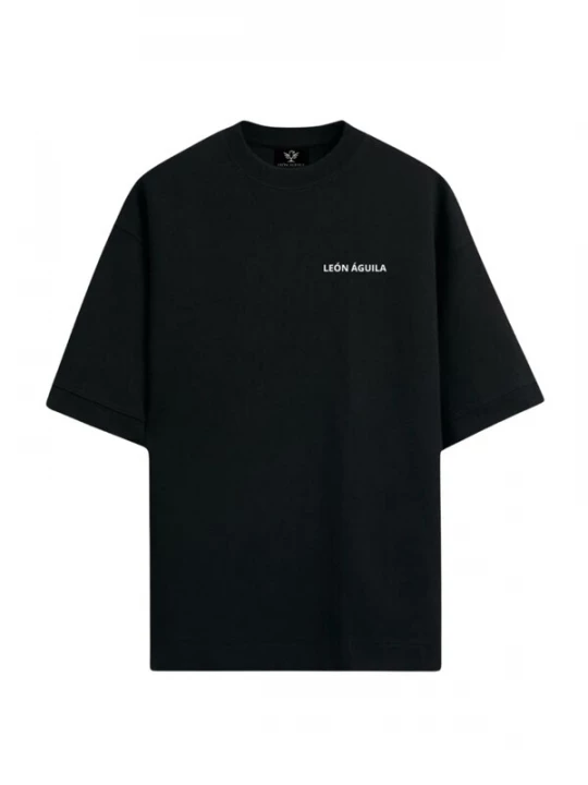 Foto van product leon aguila Shirt 'Essential' zwart