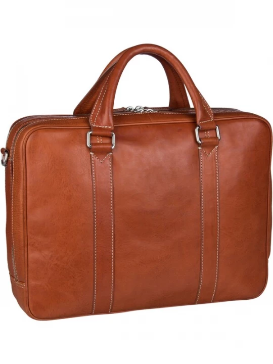 Foto van product LEONHARD HEYDEN Laptoptas 'Bergamo' bruin