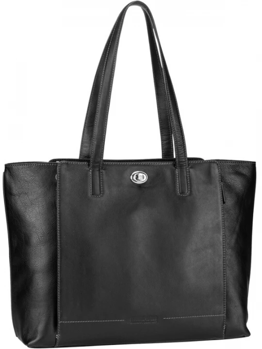 Foto van product LEONHARD HEYDEN Shopper 'Nizza' zwart