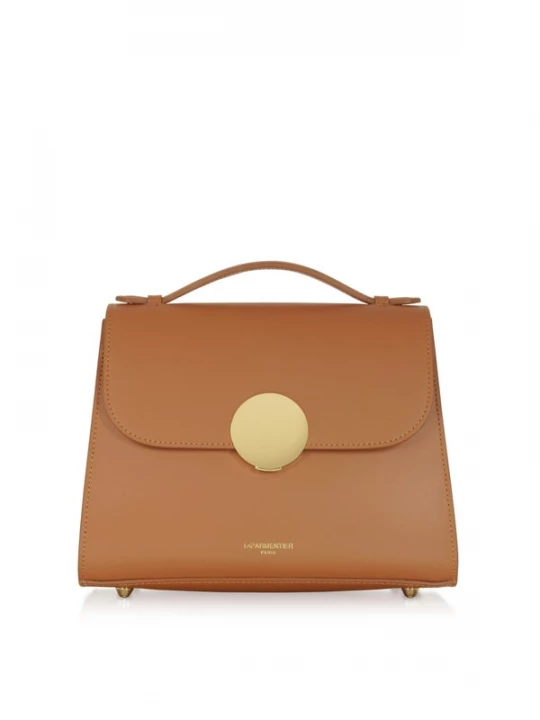 Foto van product LeParmentier Handtas 'Bombo' cognac