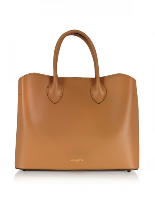 Foto van product LeParmentier Handtas 'Jackie' karamel
