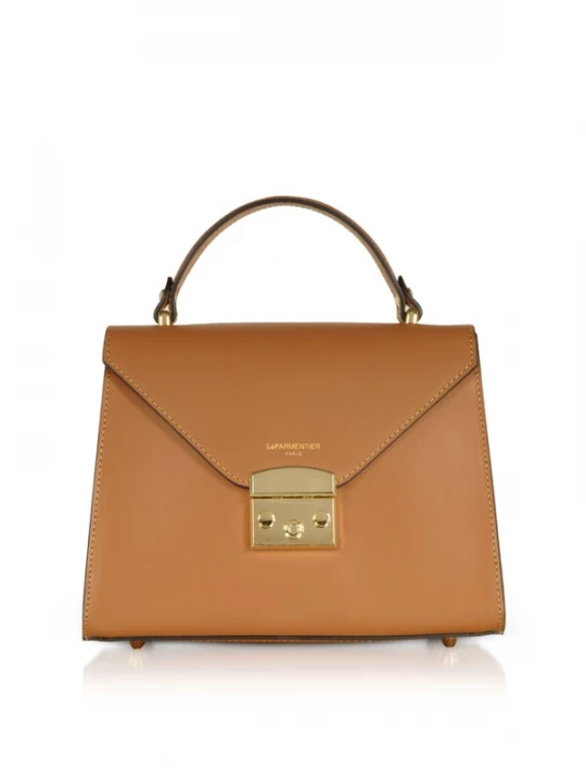 Foto van product LeParmentier Handtas 'Peggy' karamel
