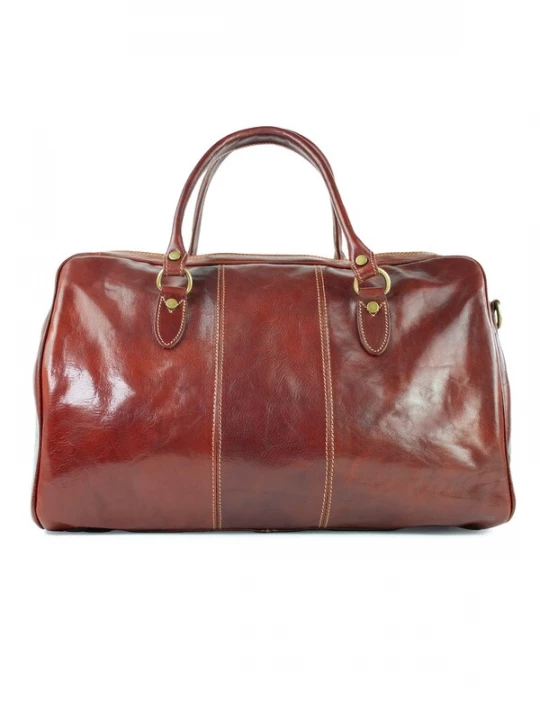 Foto van product lePelou Weekendtas 'MATTEO' bruin