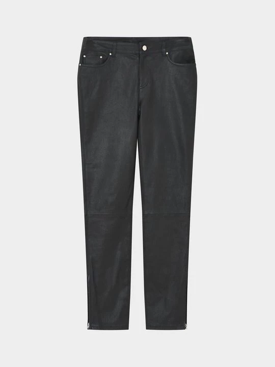 Foto van product Leren broek 2nd Day zwart