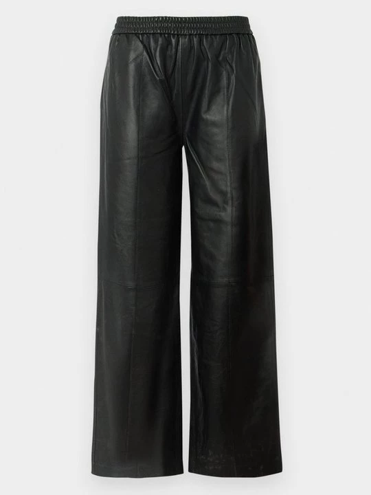 Foto van product Leren broek 2nd Day zwart