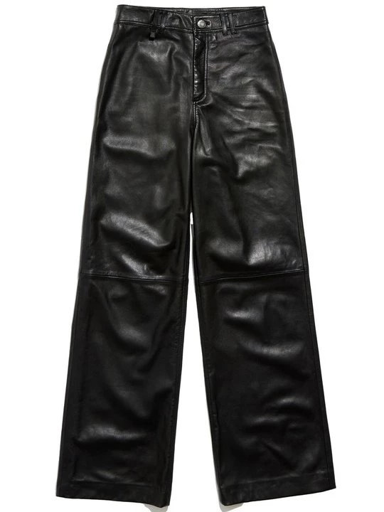 Foto van product Leren broek BIMBA Y LOLA zwart