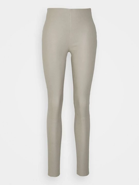 Foto van product Leren broek Bruuns Bazaar beżowy