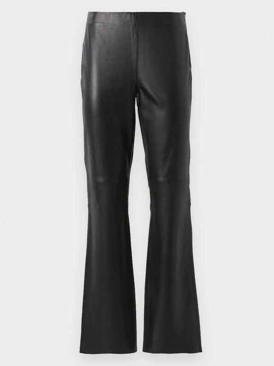 Foto van product Leren broek Bruuns Bazaar zwart