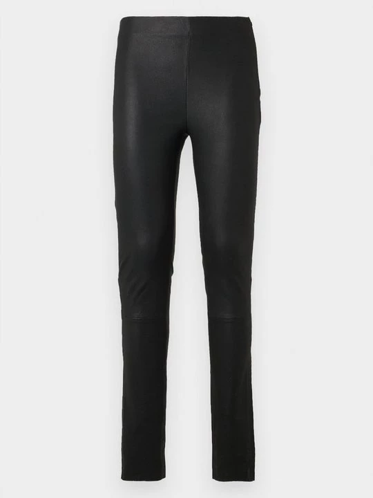 Foto van product Leren broek Bruuns Bazaar zwart