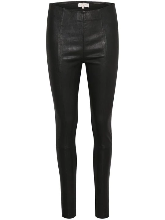 Foto van product Leren broek Cream zwart