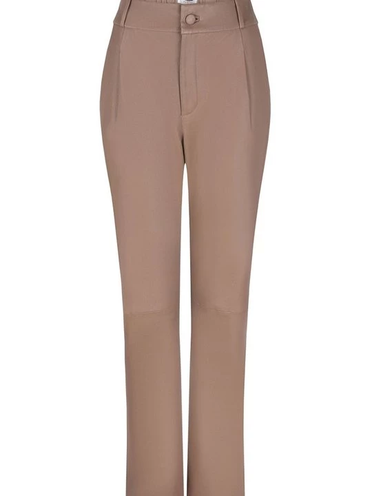 Foto van product Leren broek DANTE6 lichtbruin