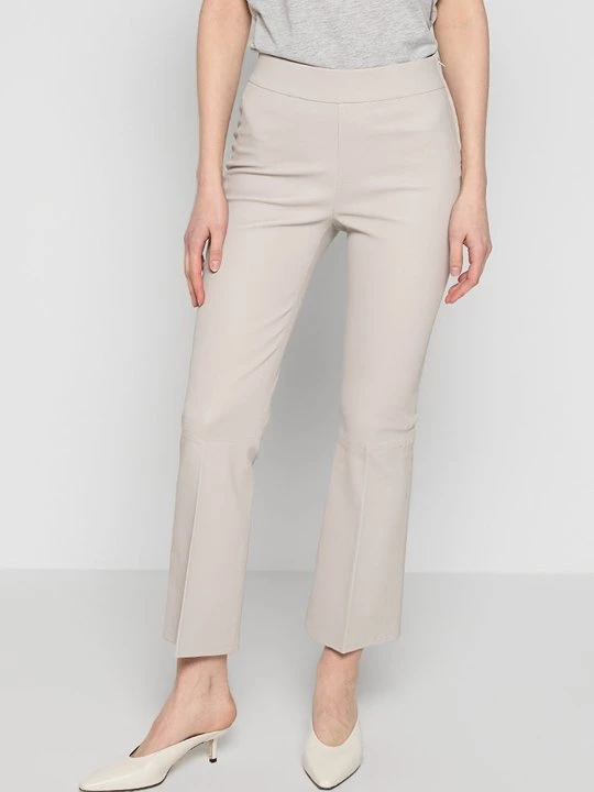 Foto van product Leren broek DANTE6 lichtgrijs