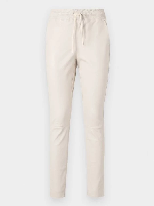 Foto van product Leren broek Goosecraft crème