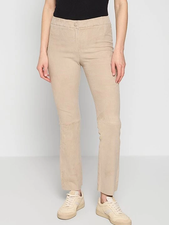 Foto van product Leren broek Oakwood beżowy