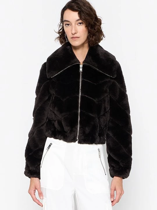 Foto van product Leren jas AllSaints donkerbruin