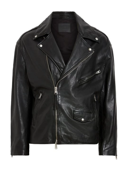 Foto van product Leren jas AllSaints zwart