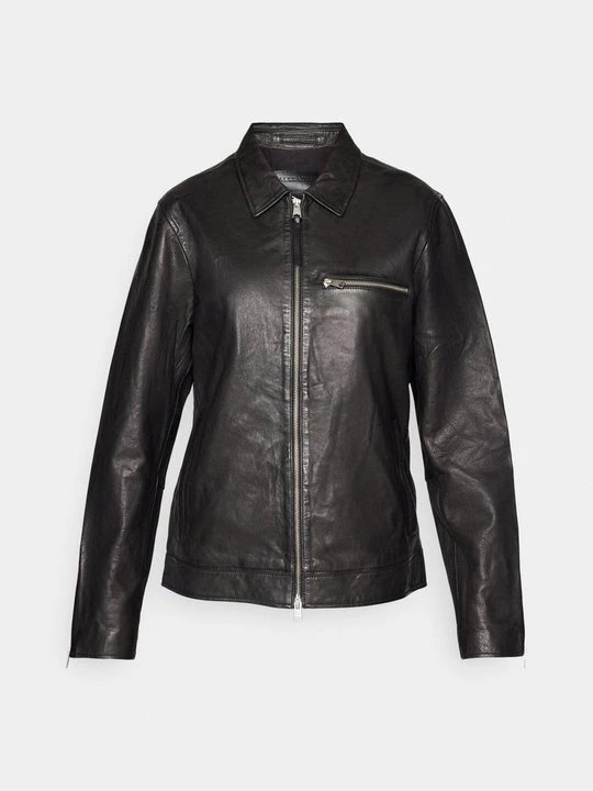 Foto van product Leren jas AllSaints zwart