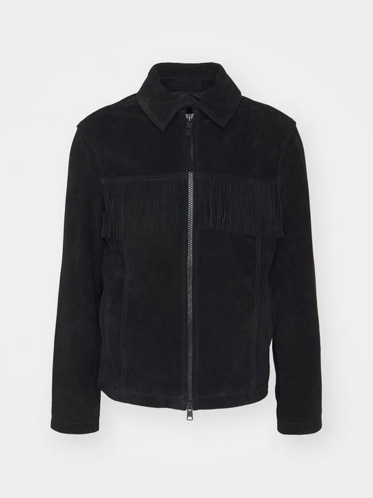 Foto van product Leren jas AllSaints zwart