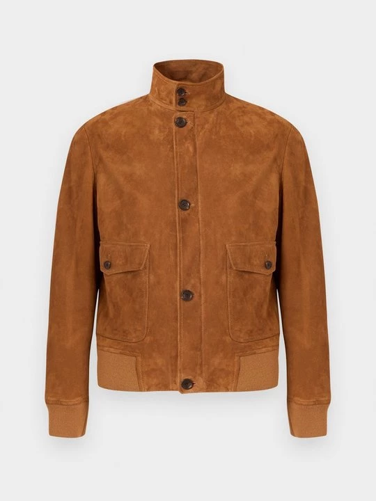 Foto van product Leren jas Bally bruin
