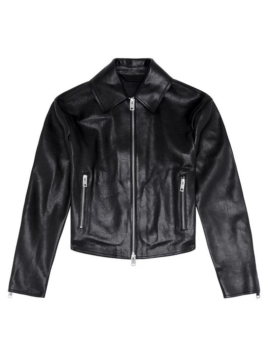 Foto van product Leren jas Diesel zwart