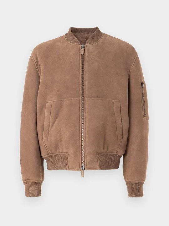 Foto van product Leren jas Emporio Armani cognac