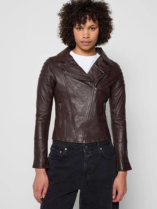 Foto van product Leren jas Lee Cooper bruin