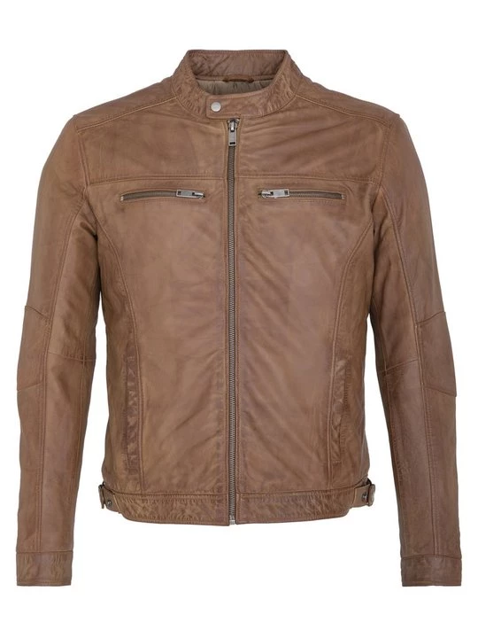 Foto van product Leren jas Lee Cooper camel