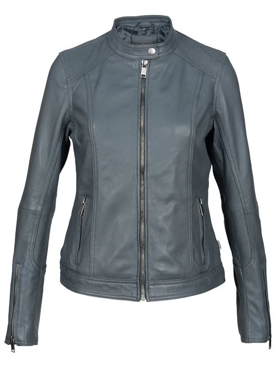 Foto van product Leren jas Lee Cooper grijs
