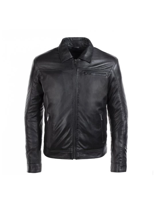 Foto van product Leren jas Lee Cooper zwart