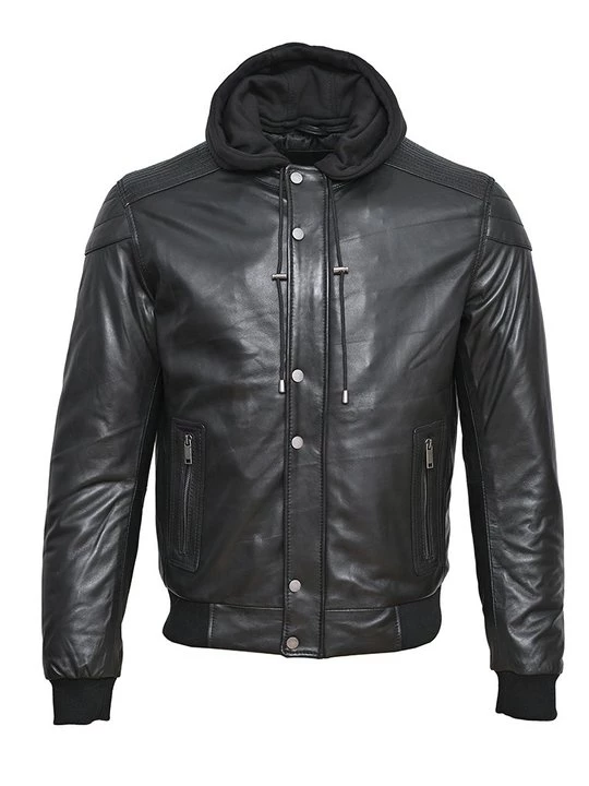Foto van product Leren jas Lee Cooper zwart