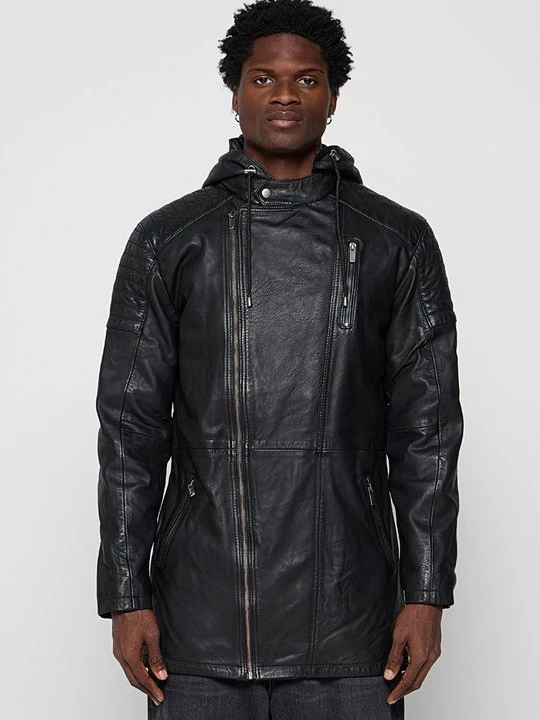 Foto van product Leren jas Lee Cooper zwart