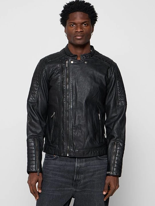 Foto van product Leren jas Lee Cooper zwart