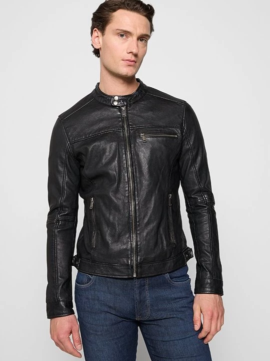 Foto van product Leren jas Lee Cooper zwart