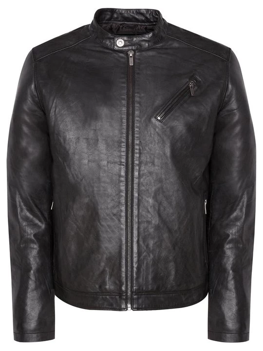 Foto van product Leren jas Lee Cooper zwart