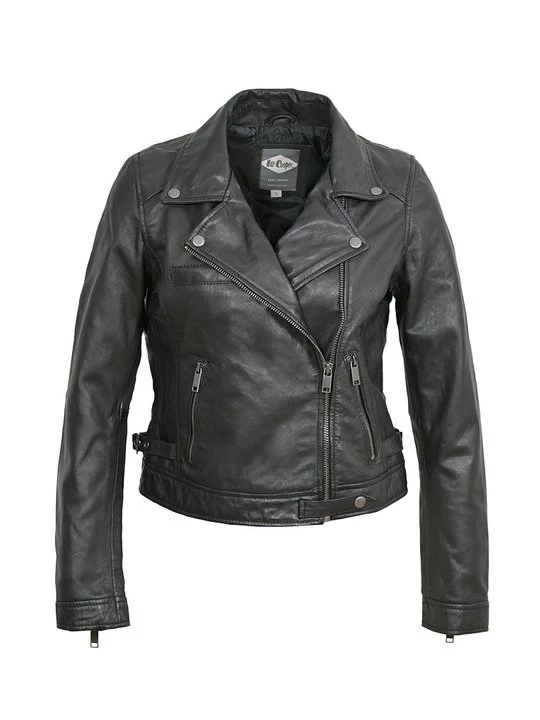 Foto van product Leren jas Lee Cooper zwart