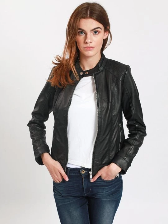 Foto van product Leren jas Lee Cooper zwart