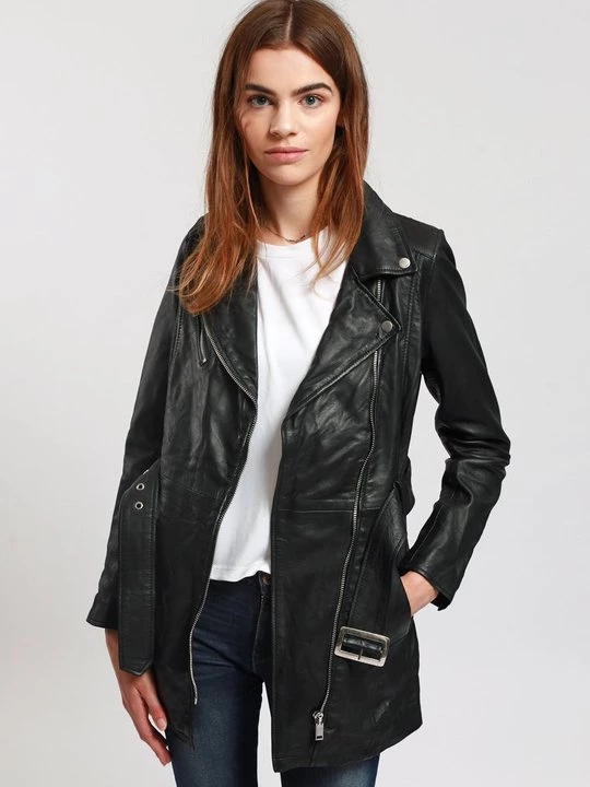 Foto van product Leren jas Lee Cooper zwart