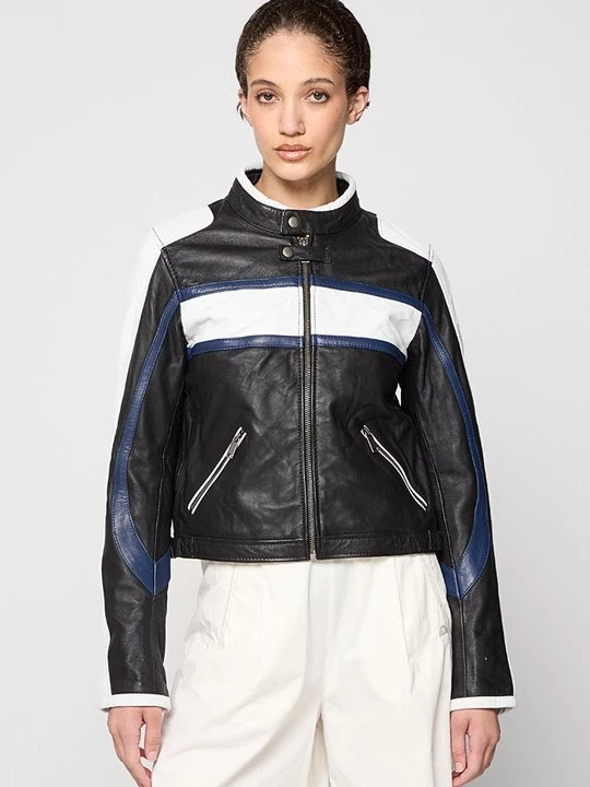 Foto van product Leren jas Lee Cooper zwart