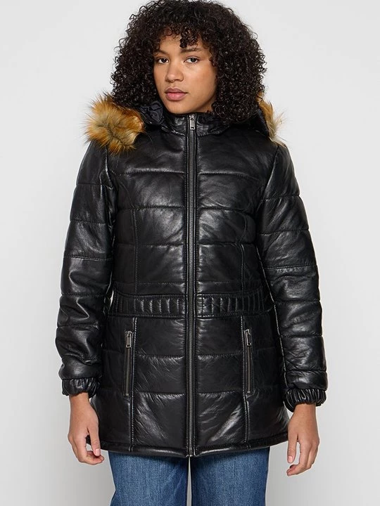 Foto van product Leren jas Lee Cooper zwart